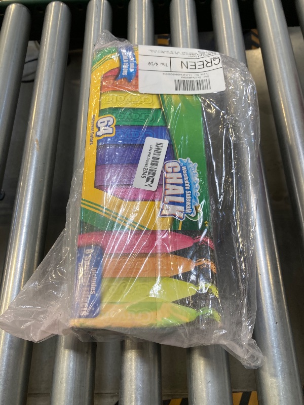 Photo 1 of Crayola Ultimate Washable Chalk Collection (64ct), Bulk Sidewalk Chalk, Outdoor Chalk for Kids, Anti-Roll Sticks, School Supplies