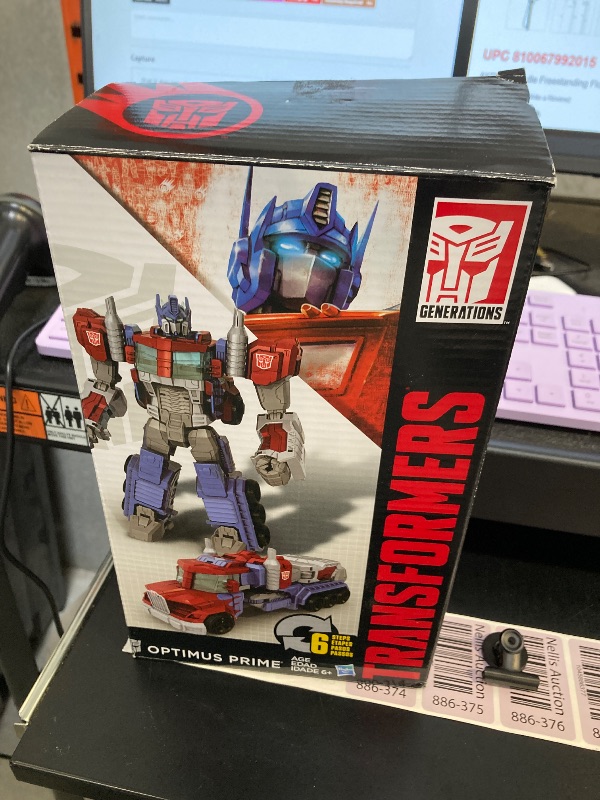 Photo 1 of Transformers Toys Heroic Optimus Prime Action Figure - Timeless Large-Scale Figure, Changes into Toy Truck - Toys for Kids 6 and Up, 11-inch 
