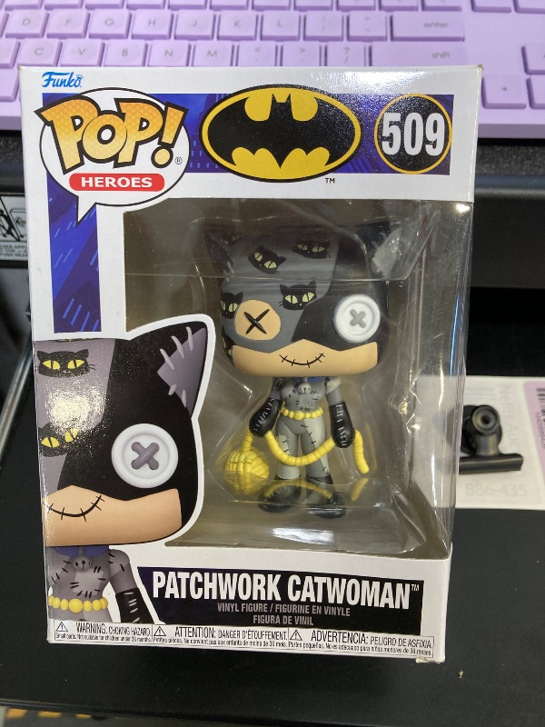 Photo 1 of Funko POP! Animation: Patchwork – Catwoman? - DC Comics - Collectable Vinyl Figure - Gift Idea - Official Merchandise - for Kids & Adults - Comic Books Fans - Model Figure for Collectors and Display