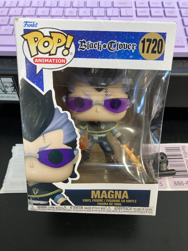 Photo 1 of Funko POP! Animation: Black Clover - Magna Swing - Collectable Vinyl Figure - Gift Idea - Official Merchandise - for Kids & Adults - Anime Fans - Model Figure for Collectors and Display