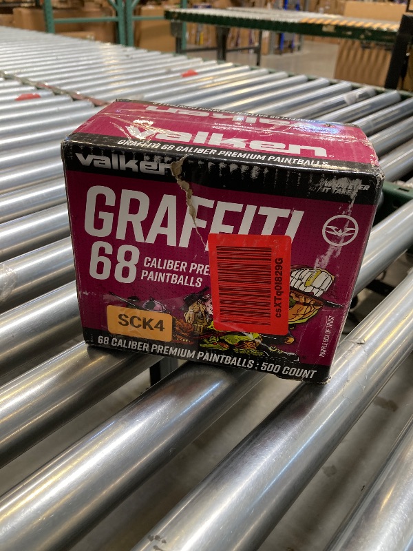 Photo 1 of Valken Graffiti Paintballs - .68 Caliber - Tournament Grade, Highly Accurate, Consistent Shell - 500ct