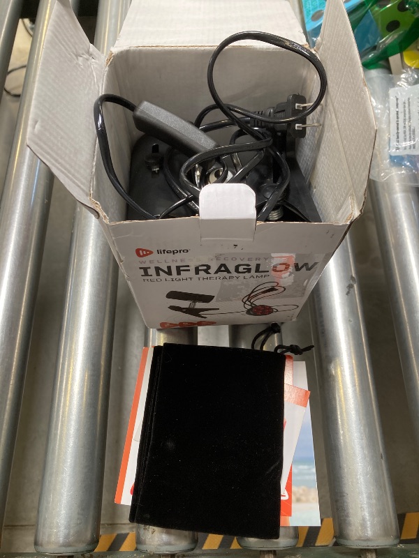 Photo 1 of LifePro InfraGlow NIR & Red Light Therapy Lamp - Infrared Red Light Therapy Bulb with 18 LEDs & Clip-On Lamp - at-Home Red Light Therapy for Body, Chronic Pain Relief, Skin Wellness, & Recovery