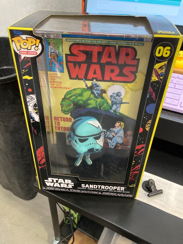Photo 1 of Funko POP Comic Cover: Star Wars – Sandtrooper - (1977) #31 - Collectable Vinyl Figure - Gift Idea - Official Merchandise - for Kids & Adults - Movies Fans - Model Figure for Collectors and Display