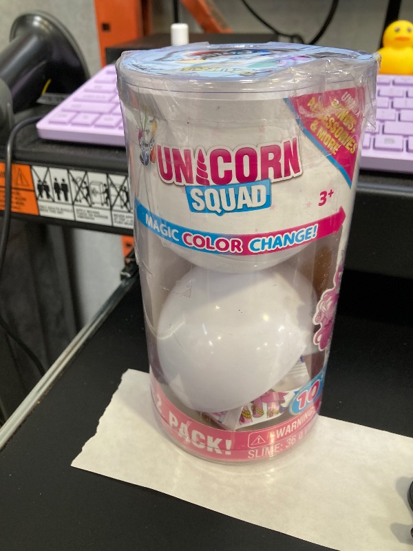 Photo 1 of 5 Surprise Unicorn Squad Series 7 (2 Pack) by ZURU Magic Color Change, Glowing Fairies, Collectibles Mini Unicorn Toys