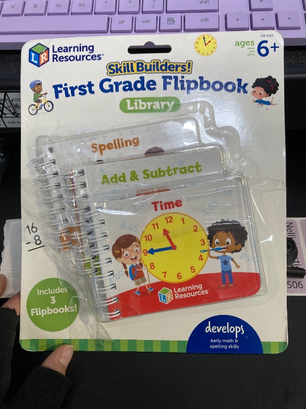 Photo 1 of Skill Builders! First Grade Flipbook Library
