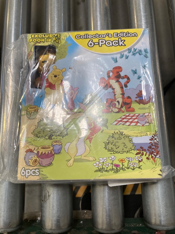 Photo 1 of Micro Teenies Winnie The Pooh and Pals 6 Pack - Miniature Plush Figure, Suffed Animal, Toy Mini Soft Figure for Kids, Girls and Boys Ages 4+