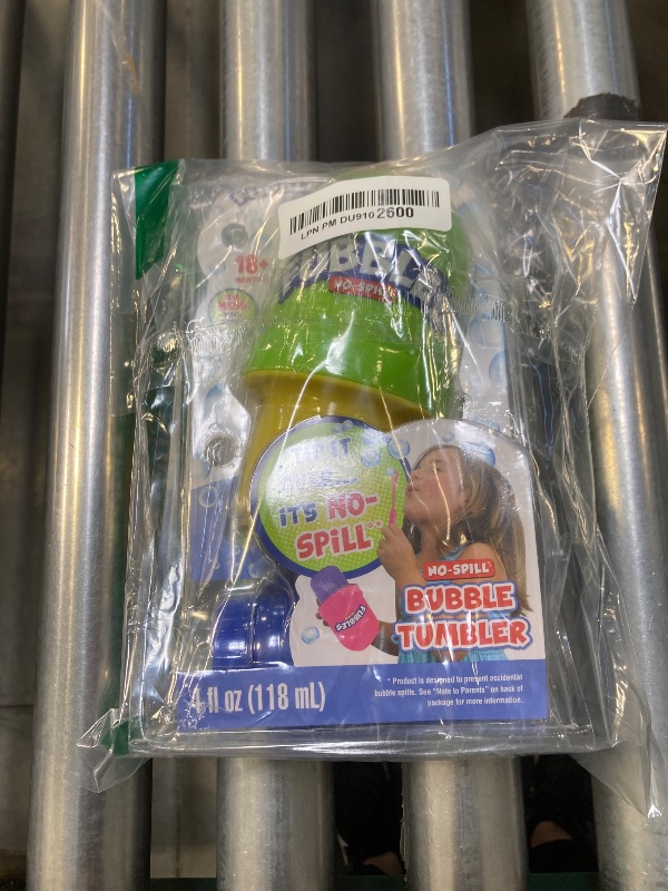 Photo 1 of Little Kids Fubbles No-Spill Bubble Tumbler, (Colors May Vary)