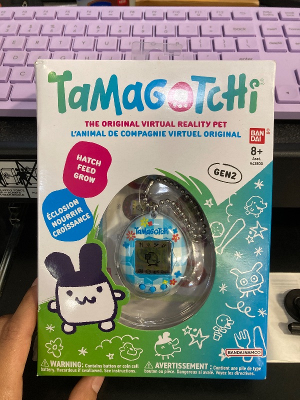 Photo 1 of Tamagotchi Original - Flower Gingham (Updated Logo)