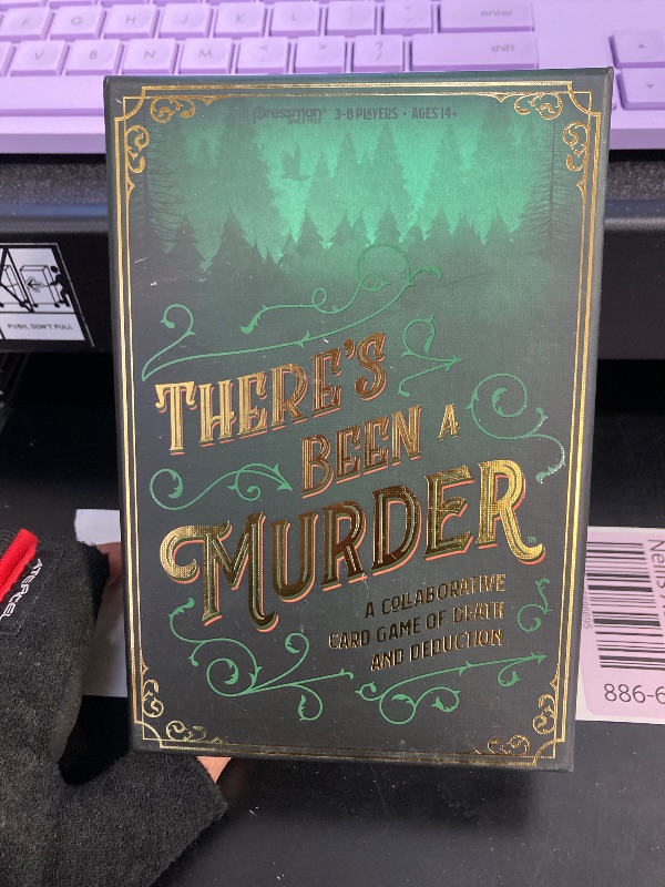 Photo 1 of There's Been A Murder - A Collaborative Card Game of Death and Deduction (Packaging May Vary) by Pressman, for Ages 14 and up