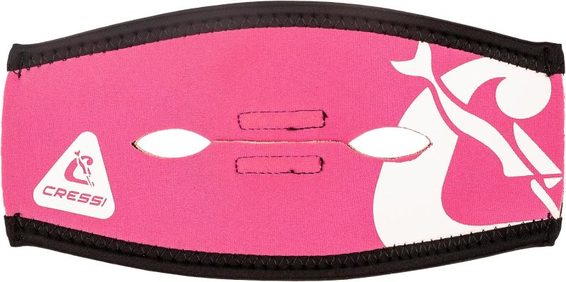 Photo 1 of Cressi Neoprene Mask Strap Cover with Ponytail Opening- Keep Hair Tied and Secure with No Tangles