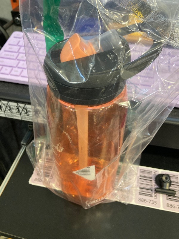 Photo 1 of CamelBak Eddy+ Water Bottle with Tritan Renew – Straw Top 32oz, Desert Sunrise