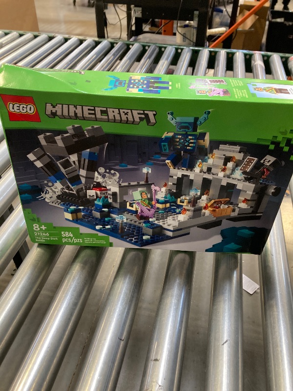 Photo 1 of LEGO Minecraft The Deep Dark Battle Set, 21246 Biome Adventure Toy, Ancient City with Warden Figure, Exploding Tower & Treasure Chest, for Kids Ages 8 Plus