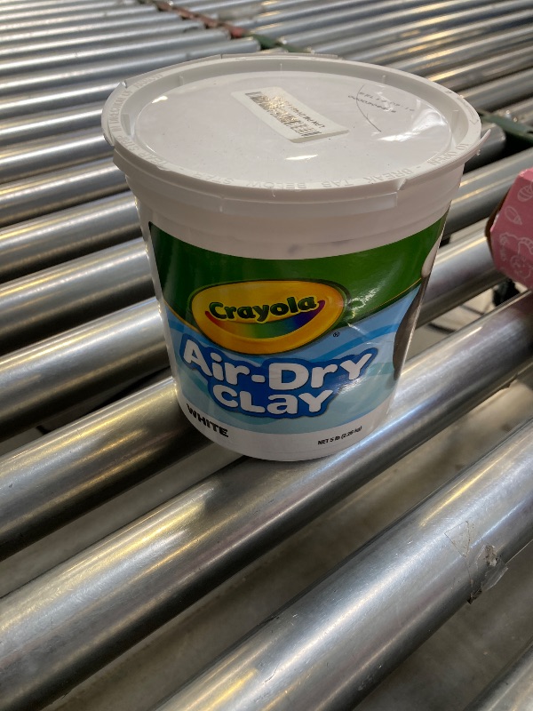 Photo 1 of Crayola Air Dry Clay (5lbs), Natural White Modeling Clay for Kids, Sculpting Material, Bulk Craft Supplies for School Classrooms