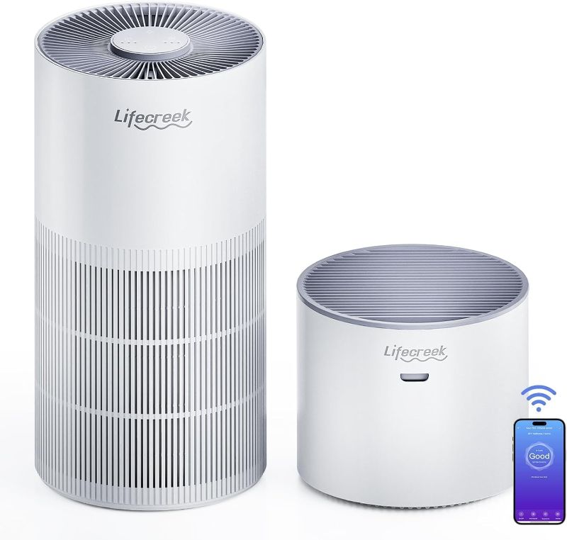 Photo 1 of Air Purifier And Humidifier Combo For Large Room Up to 1084 Ft², 3-Stage Filter Humidifier and Air Purifier in One With WIFI & Remote Control - 22Db(Humidification cannot be used alone)
