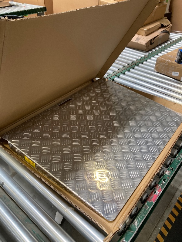 Photo 1 of Threshold Ramps for Doorways Portable Ramp for Wheelchairs for Home Steps 2-6" Rise Wheelchair Door Scooter Ramp 31.5"x25.2" Shed Handicap Ramps 9.9lbs Aluminum Ramps with Extender Plate
