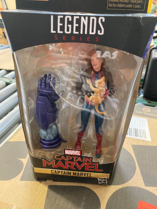 Photo 1 of Captain Marvel 6-Inch Marvel Legends Captain Marvel Bomber Jacket Action Figure