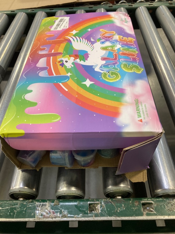 Photo 1 of 118 Pack Galaxy Slime Kit, Stretchy & Non-Sticky, Bulk Slime Cup, Unicorn Slime Party Favors for Girls & Boys, Stress Relief Toy, Birthday Gift for Kids, Classroom Reward, Goodie Bag Stuffers