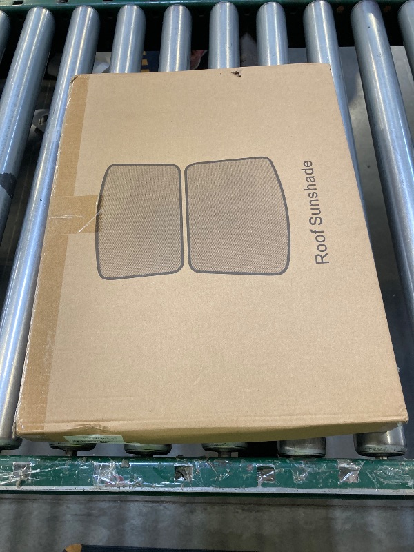 Photo 1 of TSLDRV 2025 Upgrade Sunshade Roof for Tesla Model Y 2025-2020 [No-Gap/Sag-Free] Middle Magnetic Component Glass Roof Sunshade Heat Insulation for Tesla Model Y Accessories 2025-2020 Gray