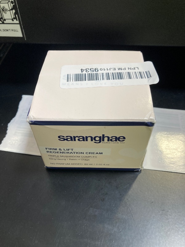 Photo 1 of Saranghae Hydrating Moisturizer Face Cream for Soft, Smooth Skin, Face Moisturizer for Dry Skin, with Triple Mushroom Complex: Reishi + Chaga + Sang Hwang along with Hyaluronic Acid - 2.02 oz