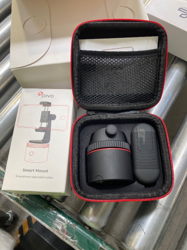 Photo 1 of Pivo Pod Classic Auto Tracking Phone Holder, Face & Body Tracker, 360° Rotation, Stand for Content Creation with Remote Control, Smart Mount and Travel Case