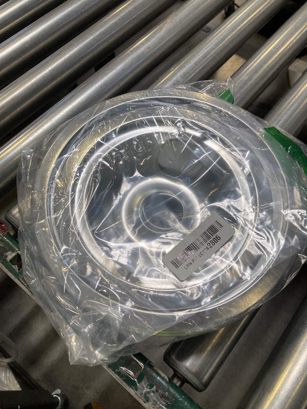 Photo 1 of WB31T10010 WB31T10011 Electric Stove Drip Pans Chrome Fit for Kenmore Hotpoint GE Electric Surface Burner by Cenipar-Includes 8 inch(2 Pack) and 6 Inch(2 Pack) Drip Pans