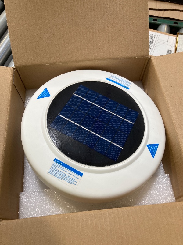 Photo 1 of Solar-Powered Pool Ionizer, Automatic Floating Pool Cleaner Water Purifier with Thicker Copper Anode for Swimming Pool Up to 45,000 Gal, Crystal-Clear Water Guaranteed