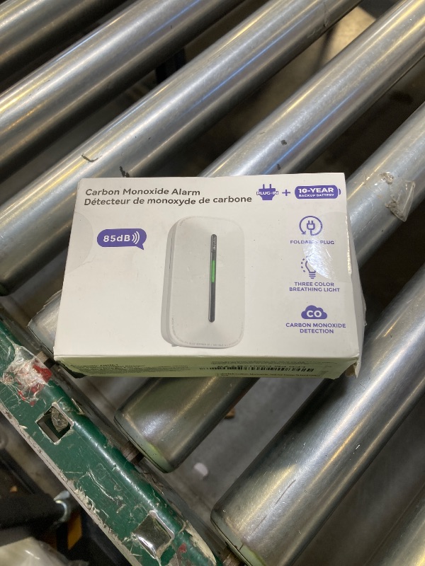 Photo 1 of Siterlink Carbon Monoxide Detectors Plug in,10 Year Replaceable Battery Operated Co Monitor Alarm,Plug and Play Co Detector,Portable Carbon Monoxide Detector for Home,Traval,RV,Hotel GS846A 1 Pack