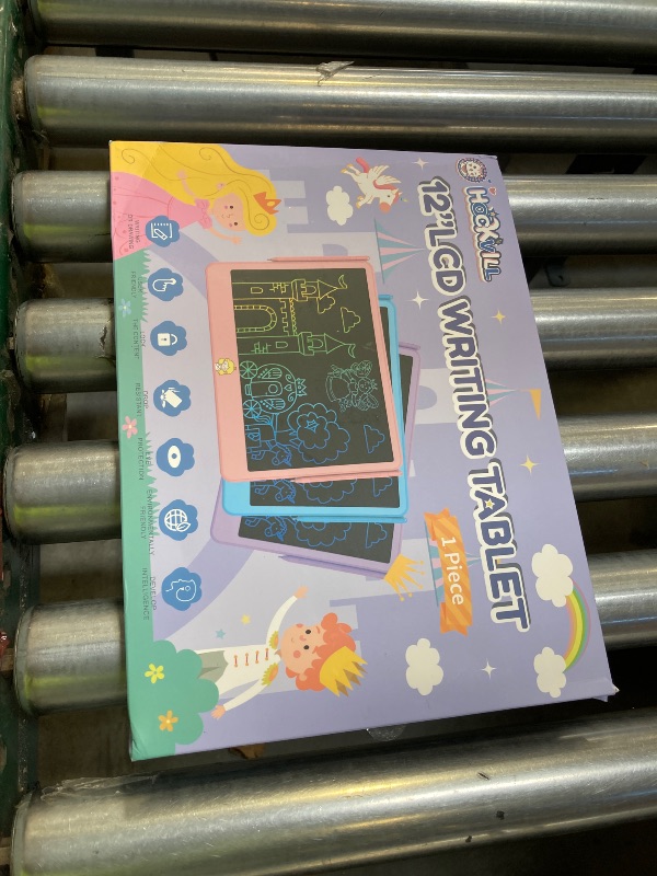Photo 1 of Hockvill LCD Writing Tablet for Kids 12 Inch, Kids Learning Toys Drawing Pad for Girls Boys, Unicorn Doodle Board for Toddlers 3 4 5 6 7 8 Year Old Travel Essentials, Christmas Birthday for Kids