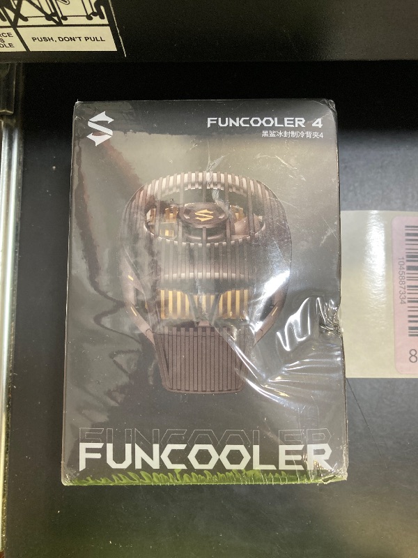 Photo 1 of Black Shark Phone Cooler for Gaming FunCooler 4, Wired Mobile Phone Cooling Fan Lightweight Quiet with RGB Light, Cellphone Radiator for 2.67-3.45 inches iPhone/Android, Retaining Bolt
