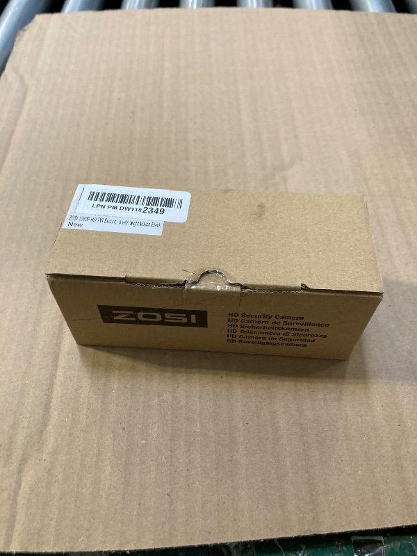 Photo 1 of ZOSI 1080P HD TVI Security Camera for Home Office Surveillance CCTV System Bullet BNC Camera with Night Vision Black