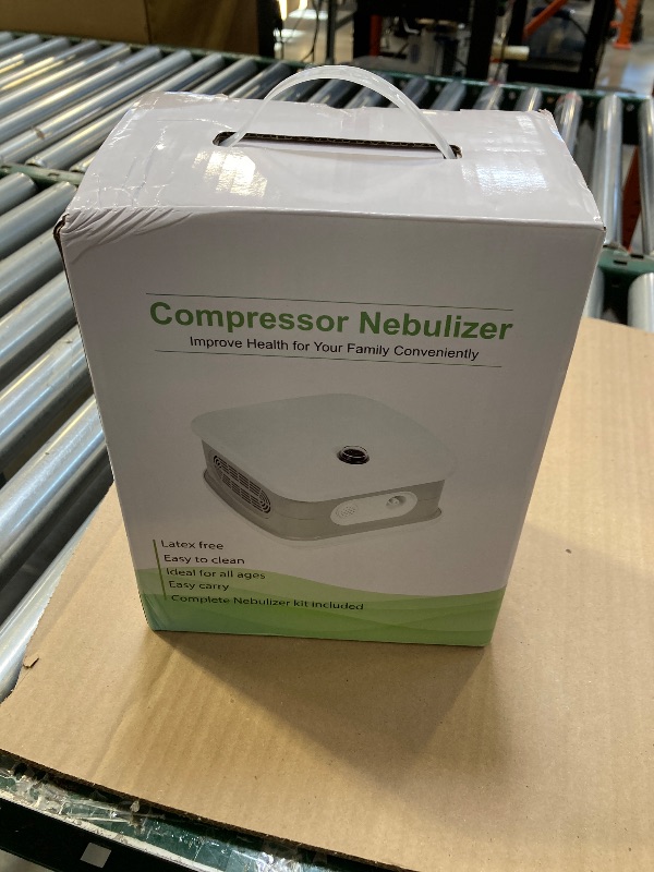 Photo 1 of Portable Nebulizer, Nebulizer Machine for Adults and Kids, Compressor Nebulizer with 2 Masks & Mouthpiece, Low Noise Nebulizer for Breathing Comfort, Desktop Nebulizer for Home Use