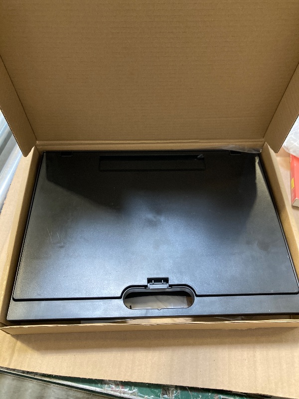 Photo 1 of Adjustable Laptop Stand with 8 Angles - Dual Cushion Desk for Sofa, Bed, Car or Work Table by HUANUO