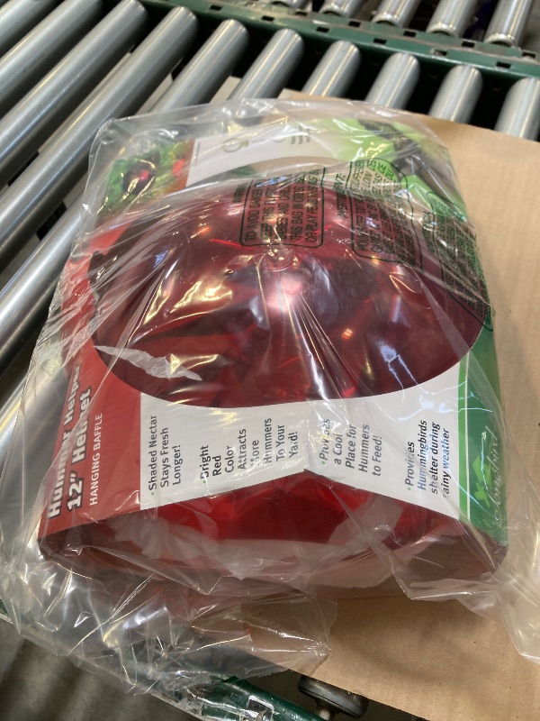 Photo 1 of Songbird Essentials Hummer Helper 12 Inch Hummer Helmet Dome Cover Protects Nectar and Attracts Hummingbirds to Bird Feeders