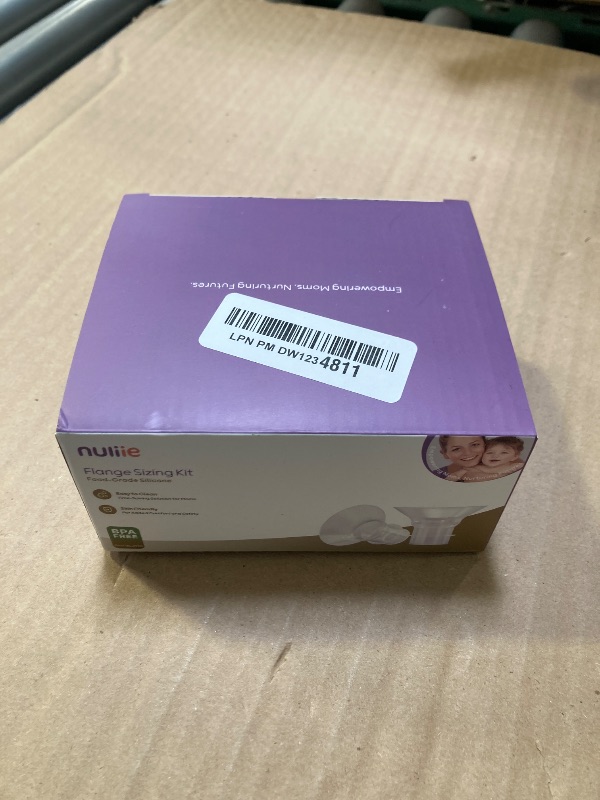 Photo 1 of Nuliie 10PCS Flange Sizing Kit 13/15/17/19/21mm for 24mm Flange/Shield of Most Pumps, Silicone Flanges Insert for Momcozy/Spectra Electric Breast Pumps, Pumping Essential Kit for Moms