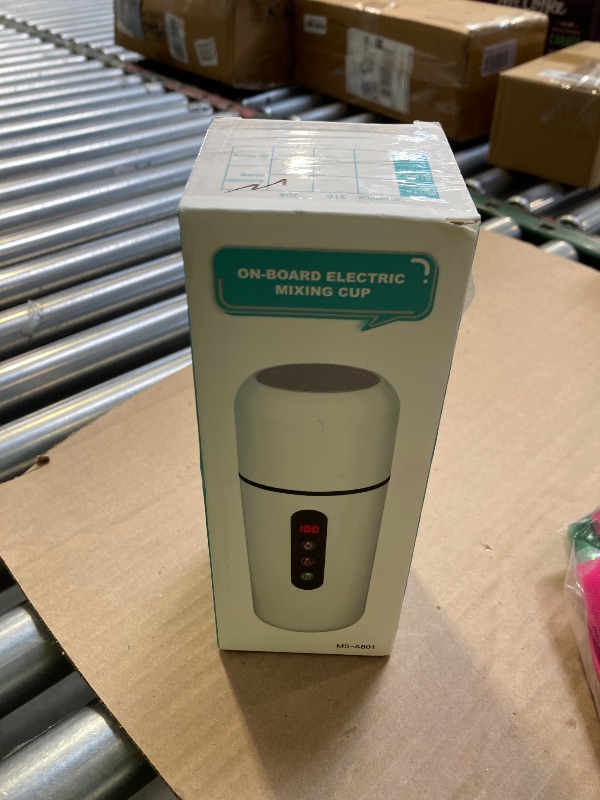Photo 1 of Electric Travel Kettle,12V/24V Car Coffee Warmer Kettle,Portable Hot Water Boiler,Small Hot Water Heater with Built-in Magnetic Induction Stirring