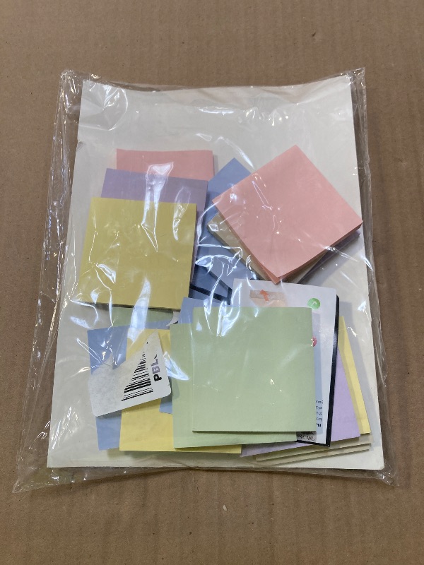 Photo 1 of Mr. Pen- Sticky Notes, 3"x3", 24 Pads, Pastel Colors, Self-Stick Pads, Aesthetic, Colorful, Bulk
