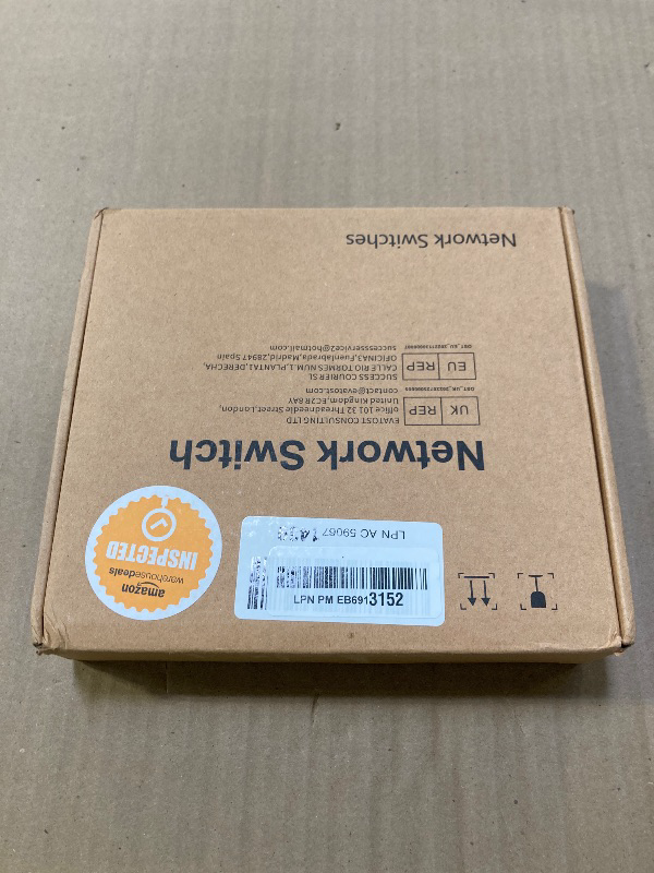 Photo 1 of STEAMEMO 10-Port Gigabit Managed PoE Switch, 8 PoE+ Ports@120W, 2 Uplink Ports, VLAN, PoE Scheduler, Fanless, Plug and Play, Sturdy Metal, Desktop and Wall-Mount