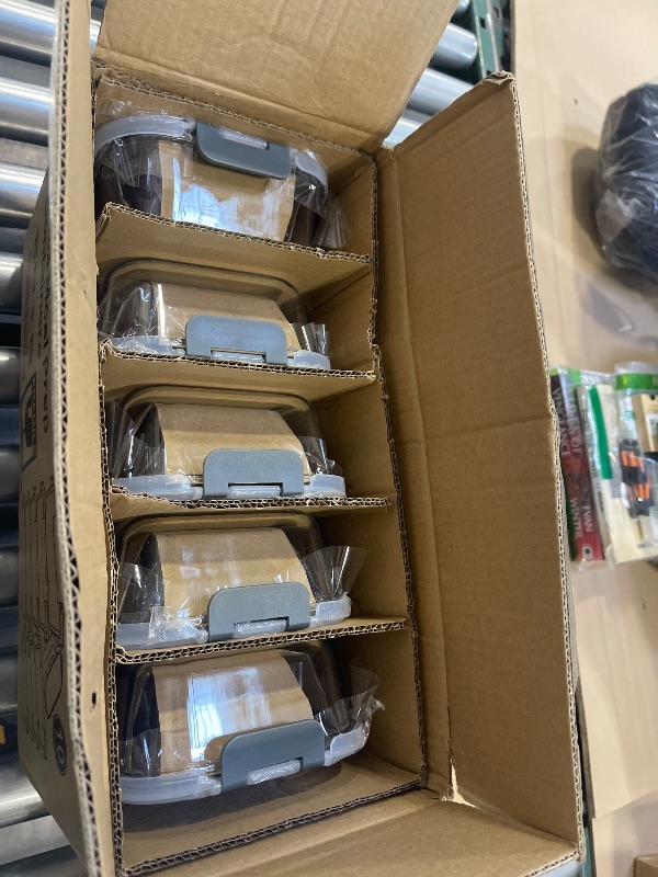 Photo 1 of [10-Pack] Glass Meal Prep Containers with Lids, MCIRCO Food Storage Containers with Snap Locking Lids, Airtight Lunch Containers, Microwave, Oven, Freezer and Dishwasher