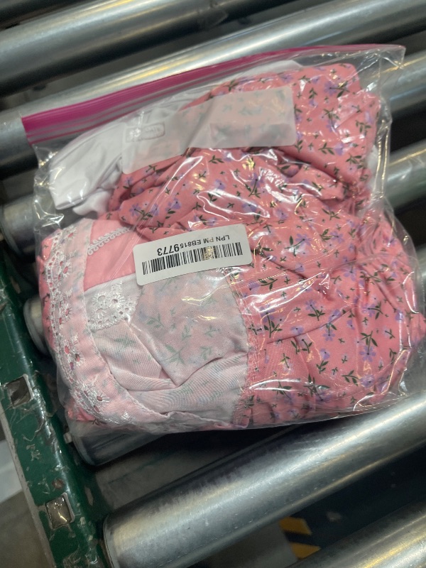 Photo 1 of Cuteshower Pioneer Dress for Girls Colonial Costume Girls Prairie Dress for Halloween 5-12 (Pink, 10-12 Years)