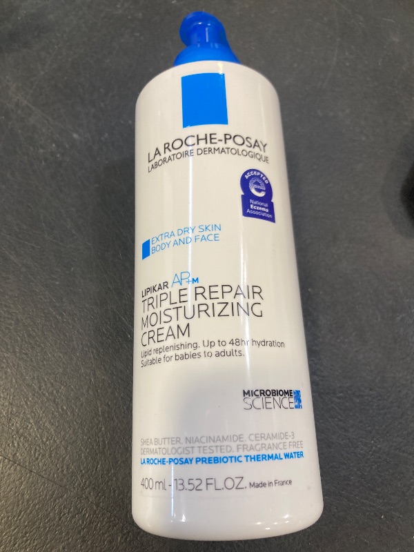 Photo 1 of La Roche-Posay Lipikar AP+ Triple Repair Moisturizing Cream, Face & Body Lotion For Dry Skin, Shea Butter & Niacinamide Moisturizer, Gentle Face & Body Cream For Dry, Rough & Sensitive Skin