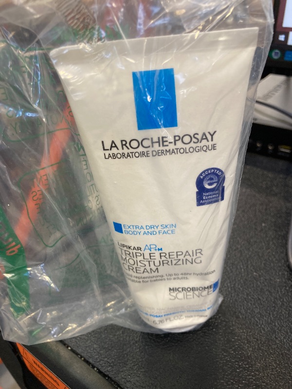 Photo 1 of La Roche-Posay Lipikar AP+ Triple Repair Moisturizing Cream, Face & Body Lotion For Dry Skin, Shea Butter & Niacinamide Moisturizer, Gentle Face & Body Cream For Dry, Rough & Sensitive Skin