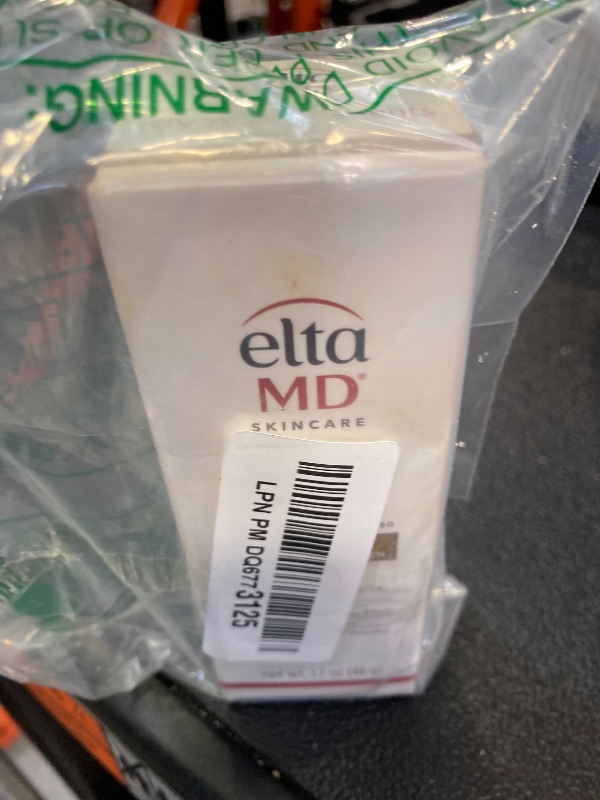 Photo 1 of EltaMD UV AOX Elements Tinted Mineral Face Sunscreen Lotion, Tinted Moisturizer for Face SPF 50 with Antioxidants, For Dry Sensitive Skin 1.7 oz Pump