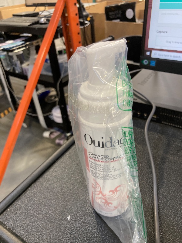 Photo 1 of Ouidad Advanced Climate Control Volumizing Foam - 7 fl oz, Lightweight Hair Styling Foam, Anti-Frizz Nano Technology, Adds Volume, Fights Frizz & Defines Curls, Crunch-free Hold, For All Curl Types