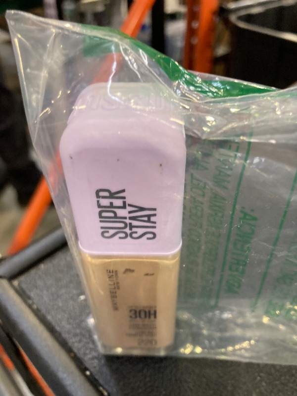 Photo 1 of Maybelline Super Stay Lumi-Matte Foundation, Lightweight and Buildable Full Coverage Foundation Makeup For Up To 30HR Wear, 220, 1 Count