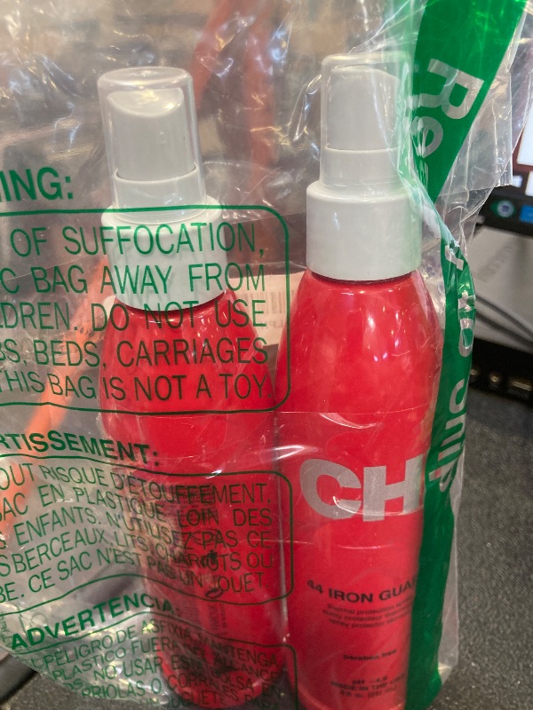 Photo 1 of CHI 44 Iron Guard Thermal Protection Spray, Gray, 8 Oz, 2 Pack