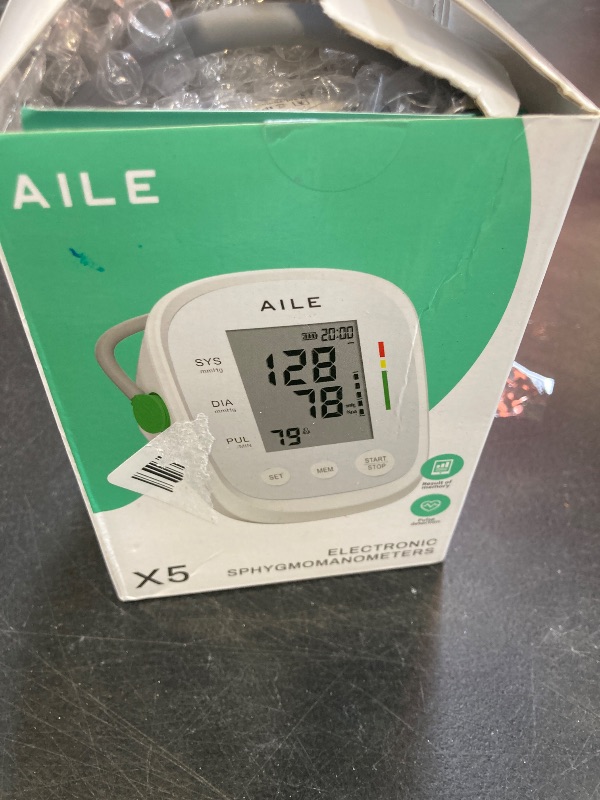 Photo 1 of Blood Pressure Monitor, AILE Blood Pressure Machine Upper Arm Large Cuff(8.7"-16.5"), High Automatic Blood Pressure Monitors Cuff for Home Use, (BP) Manual Arm Blood Pressure Monitors, 2 * 99 Memory