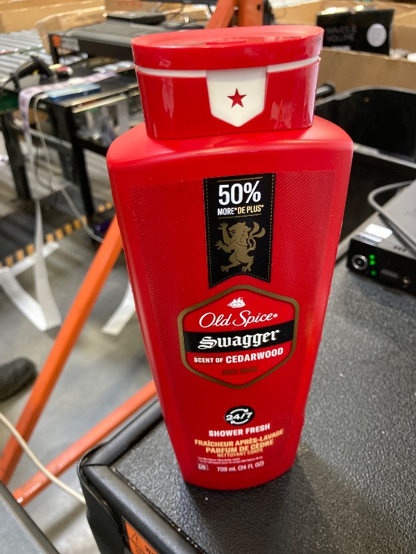 Photo 1 of Old Spice Men's Body Wash, Swagger Scent of Confidence, 709 ml
