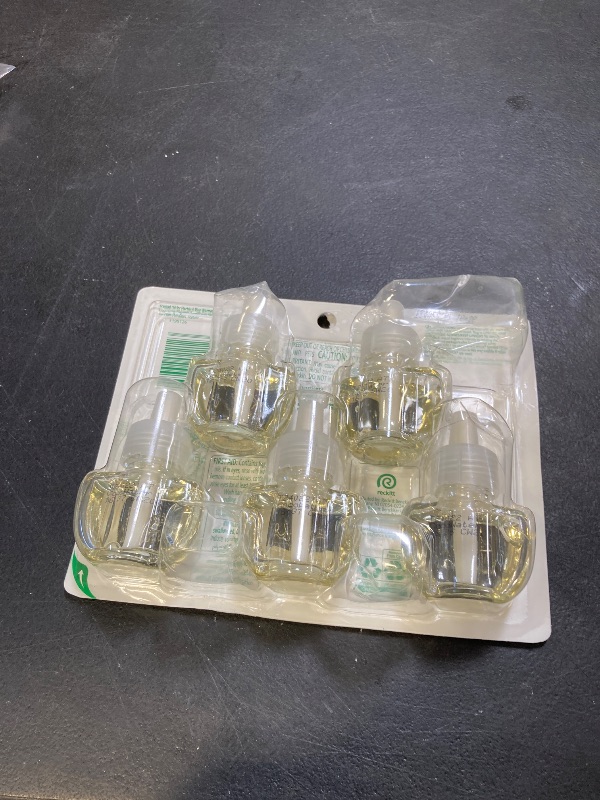 Photo 1 of Air Wick Plug in Scented Oil Refill, 5 ct, Coconut and Pineapple, Air Freshener, Essential Oils
