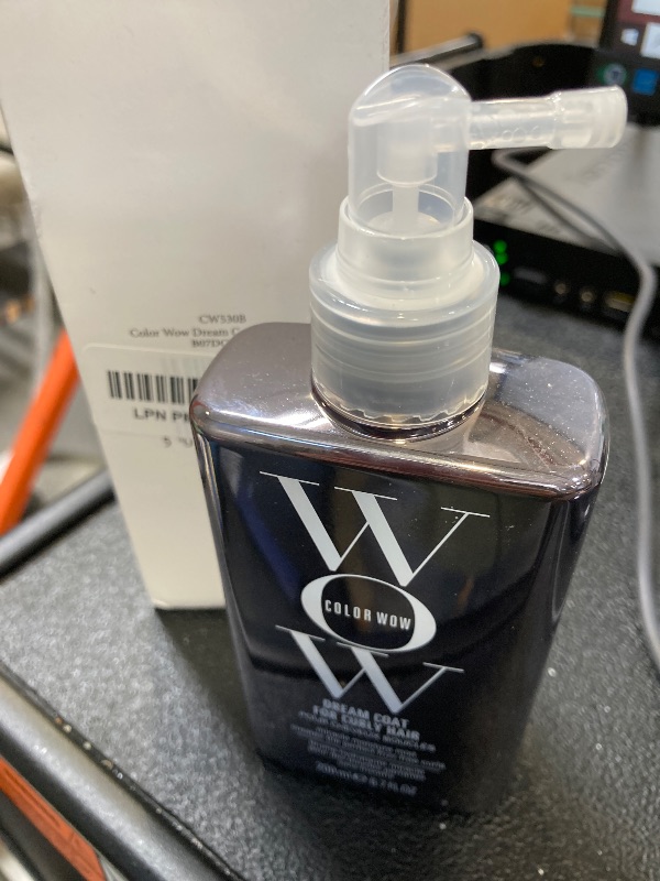 Photo 1 of COLOR WOW Dream Coat for Curly Hair – Frizz-Free Curls Made Easy, Moisture-Boosting Spray, Curl-Enhancing Formula