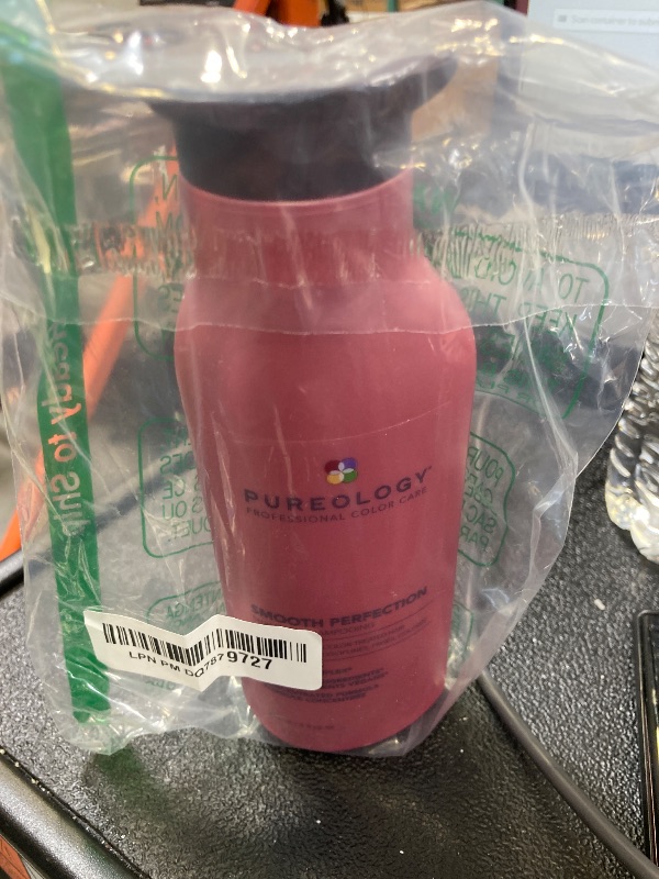 Photo 1 of Pureology Smooth Perfection Shampoo | For Frizzy, Color-Treated Hair | Smooths Hair & Controls Frizz | Sulfate-Free | Vegan | Updated Packaging | 9 Fl. Oz. |
